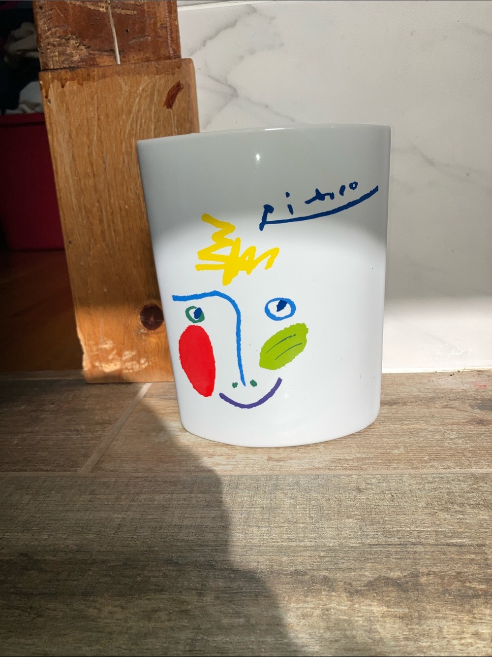 PICASSO LIVING 1962 WASHERWOMAN CERAMIC MODERN VASE 1996 PICASSO SUCCESSION